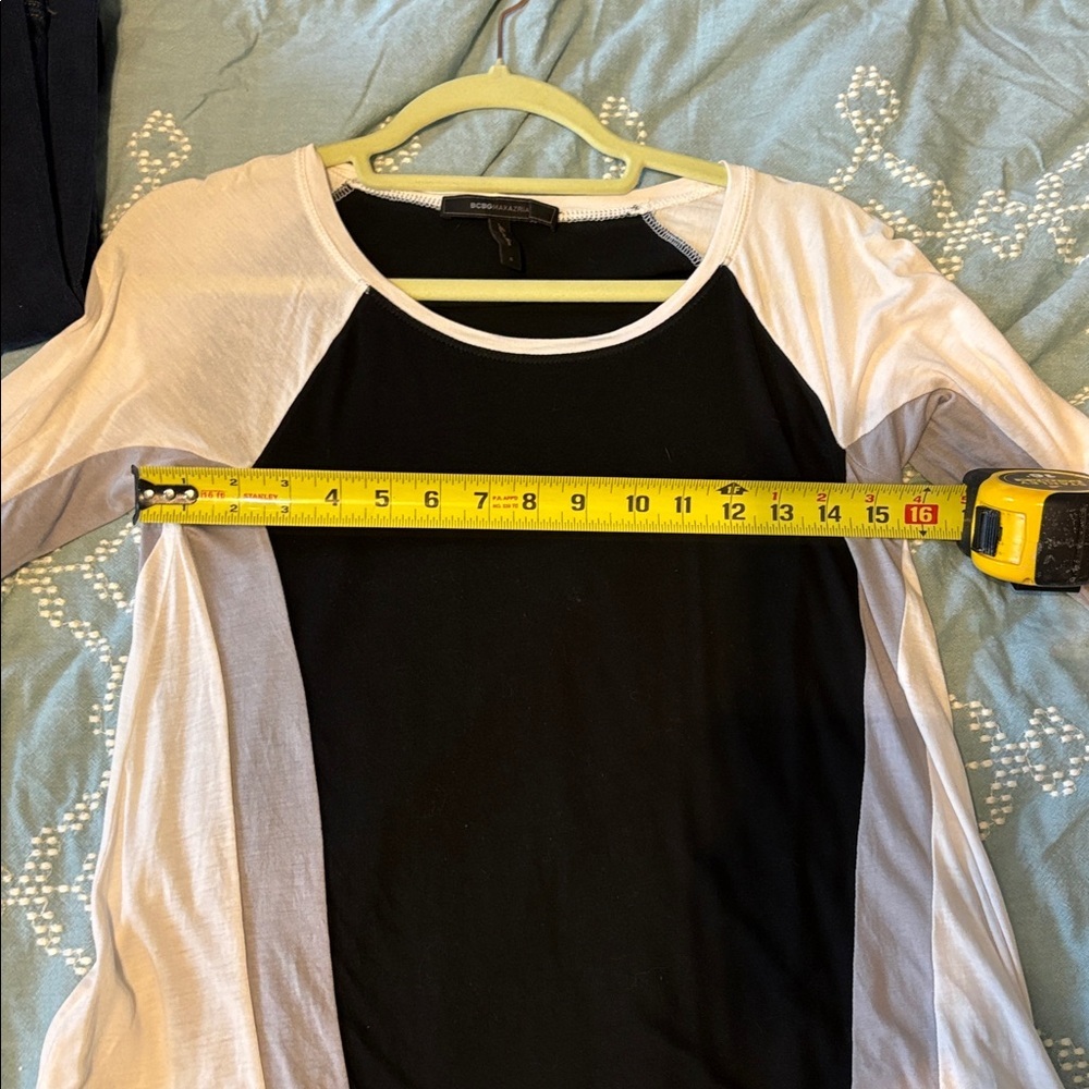 BCBG Modal long sleeve flowy top - Picture 6 of 8
